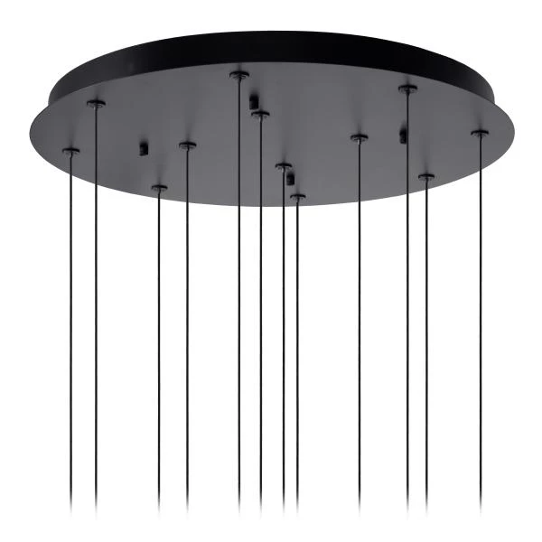 Lucide Premium GISELA - Pendant light - Ø 61 cm - LED Dim. - 12x3,5W 2700K - Transparant - detail 3